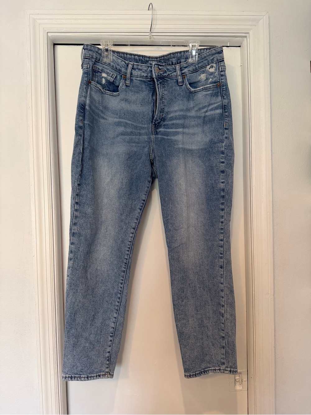 Old Navy OG High-Rise Slim Straight Jeans - Size 16